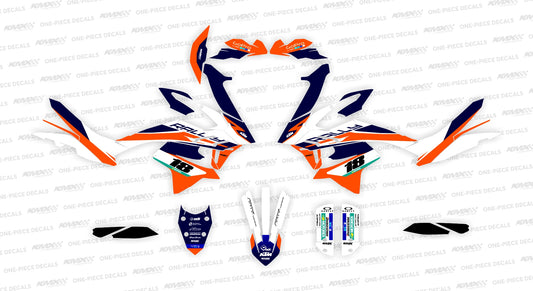 RALLY KTM 790/890 Graphics Kit