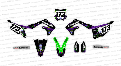 ROYAL Kawasaki Graphics Kit
