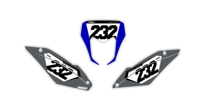 BASE SERIES Sherco Numbers Plates