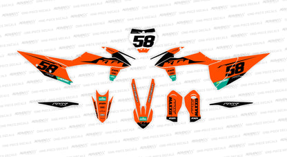 SLASH KTM Graphics Kit