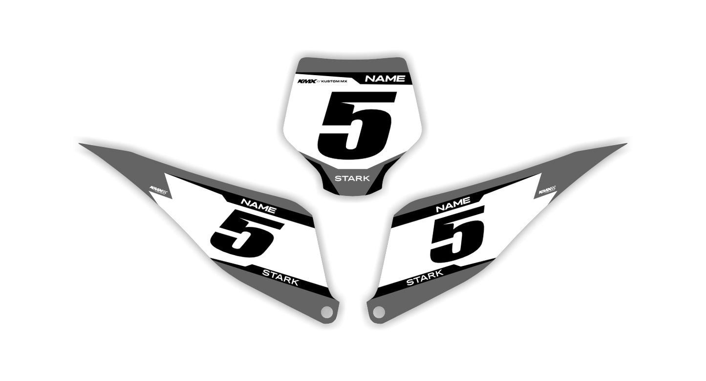 PRO SERIES Stark Number Plates