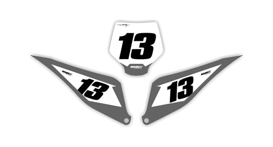 TEAM SERIES Stark Number Plates