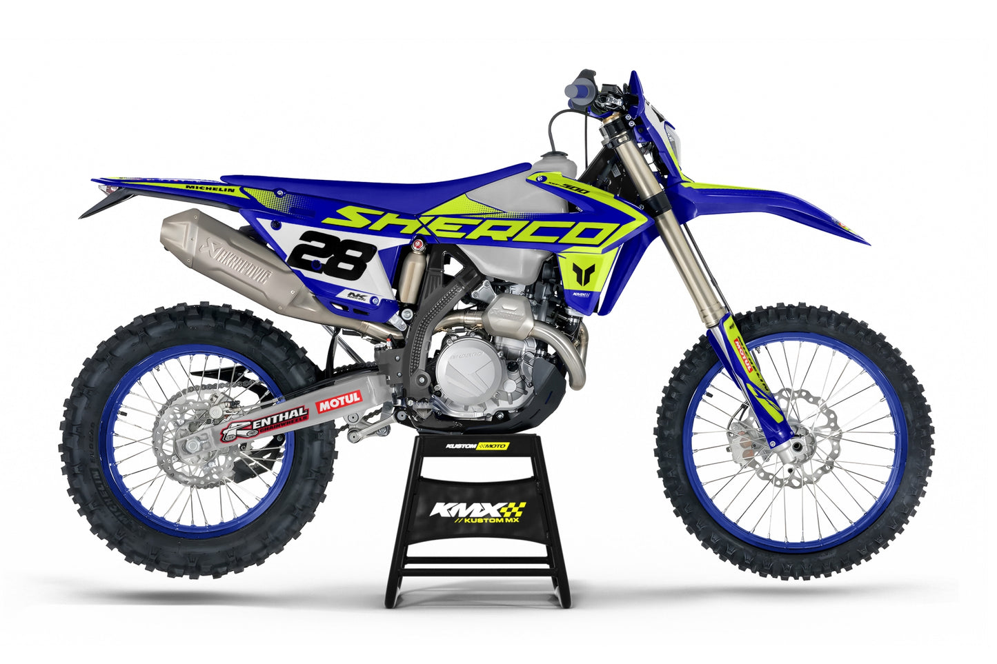 Subject Yellow Sherco Graphics Kit