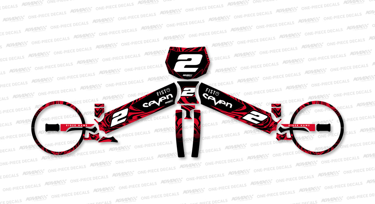 Sway Red Strider Graphics Kit