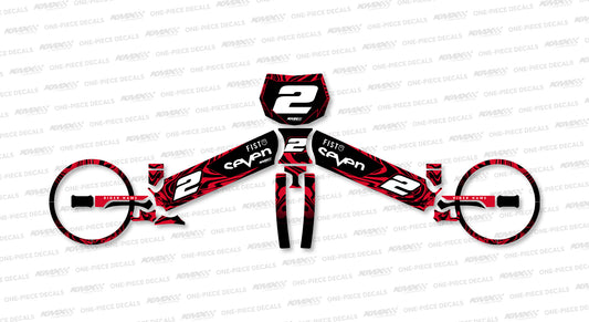 Sway Red Strider Graphics Kit