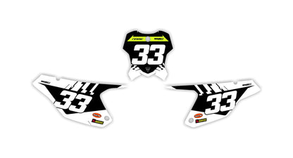 TEAM SERIES Triumph Number Plates