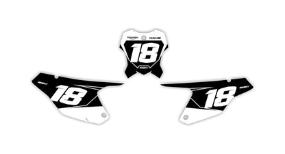 WORKS SERIES Triumph Number Plates