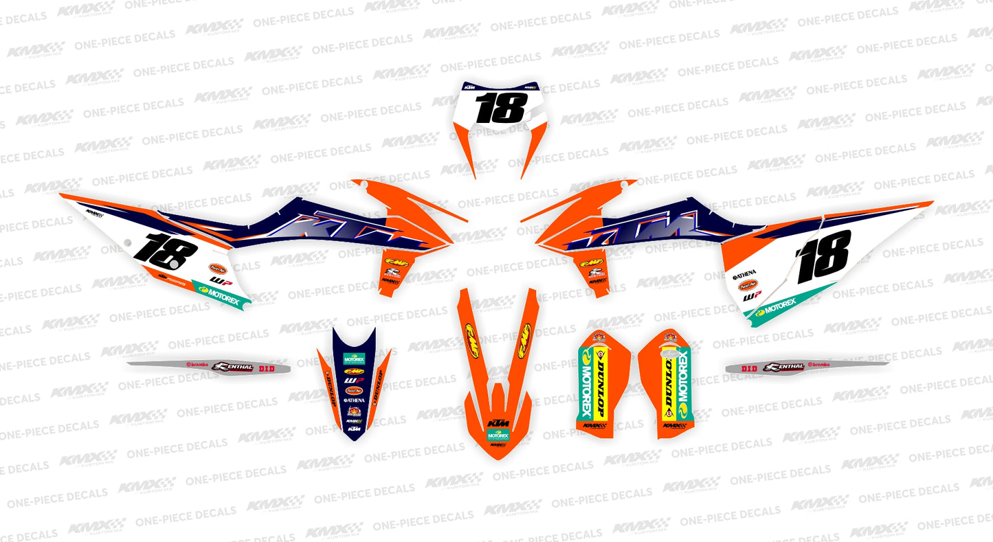Twenty2 Enduro KTM Graphics Kit