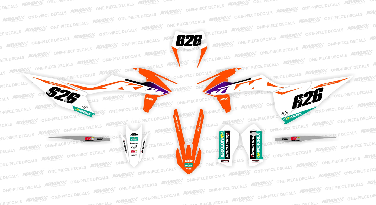 TWENTY3 Enduro KTM Graphics Kit