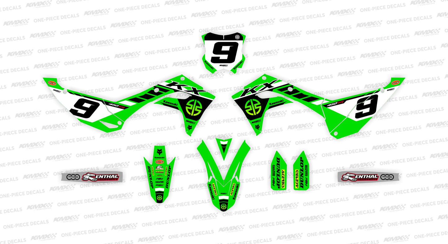 Ventus Kawasaki Graphics Kit