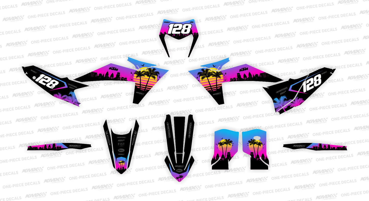 PALMS KTM Graphics Kit