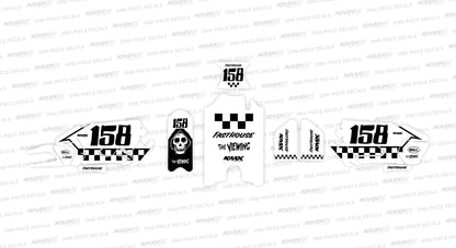 VIEWING White Stacyc Graphics Kit