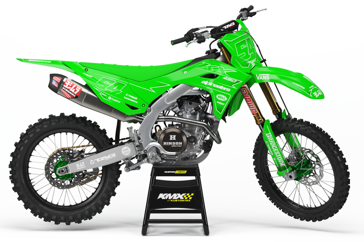 Hyper Kawasaki Graphics Kit – KustomMX
