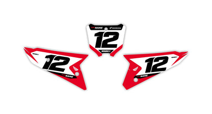 FAST SERIES Honda Number Plates