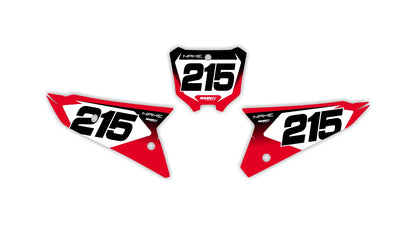 STRIKE SERIES Honda Number Plates