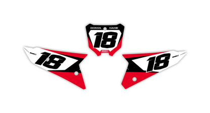 WORKS SERIES Honda Number Plates
