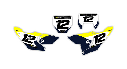 FAST SERIES Husqvarna Number Plates