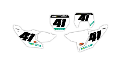 TEAM SERIES Husqvarna Number Plates