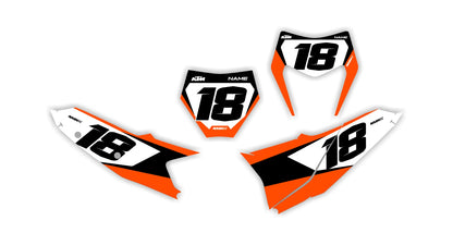 WORKS SERIES KTM Number Plates