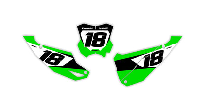 WORKS SERIES Kawasaki Number Plates