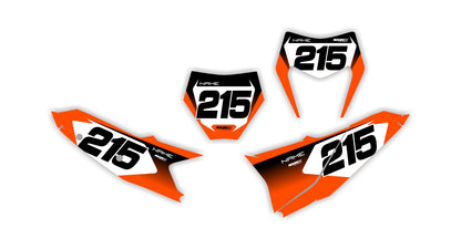 STRIKE SERIES KTM Number Plates