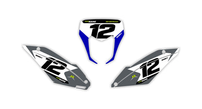 FAST SERIES Sherco Numbers Plates