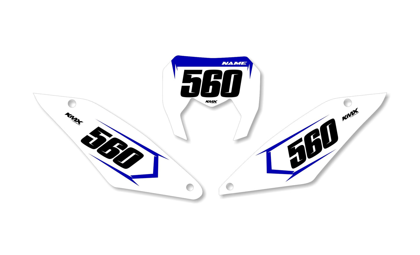 LINED SERIES Sherco Numbers Plates