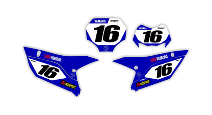 TEAM SERIES Yamaha Number Plates