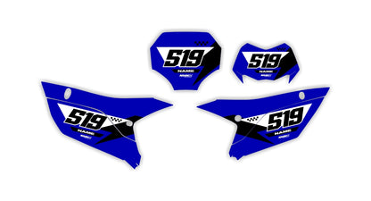 LINED SERIES Yamaha Number Plates