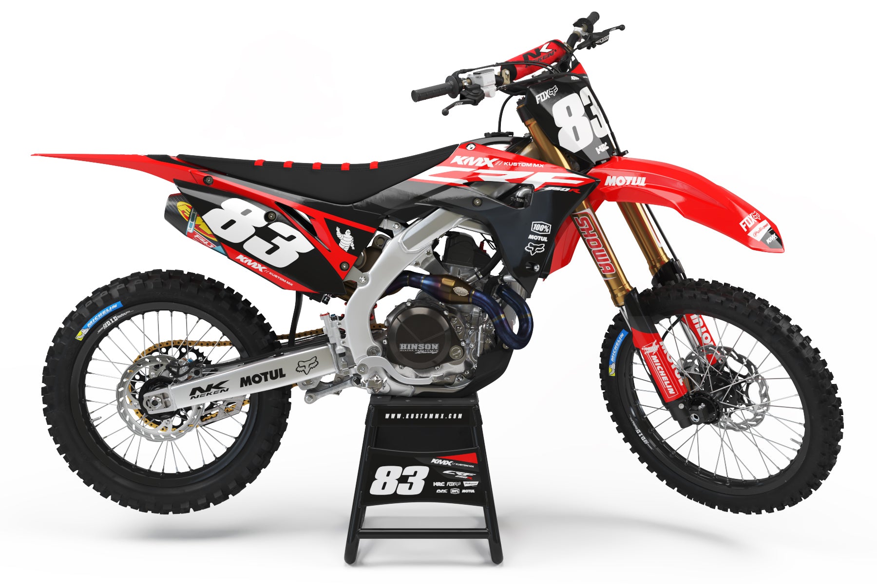 WINGS Honda Graphics Kit – KustomMX