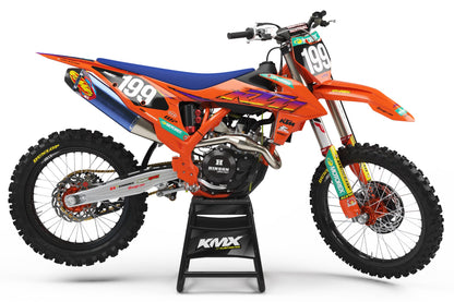 KTM AUS 96' RETRO KTM Graphics Kit