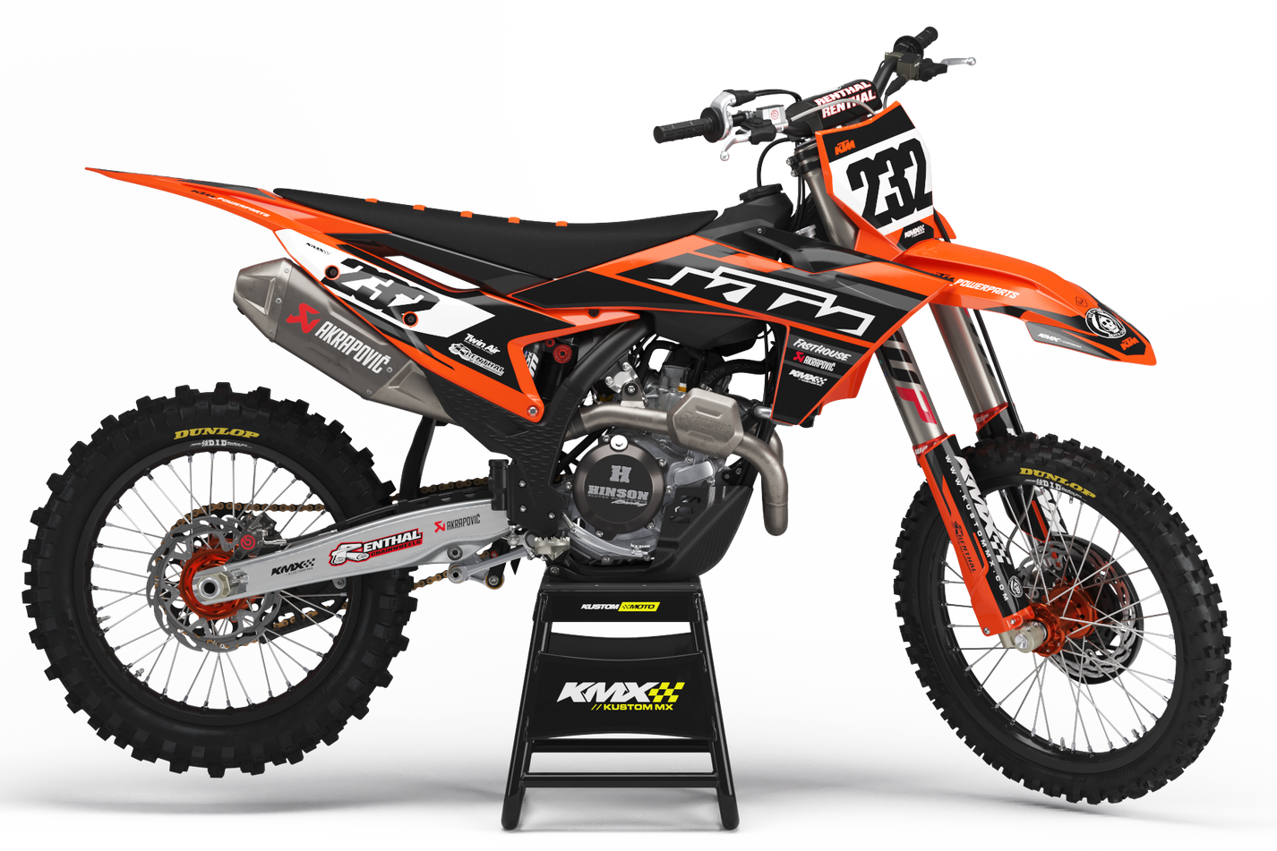 INVERT KTM Graphics Kit – KustomMX