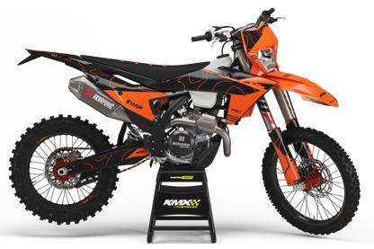 Mapped KTM Graphics Kit