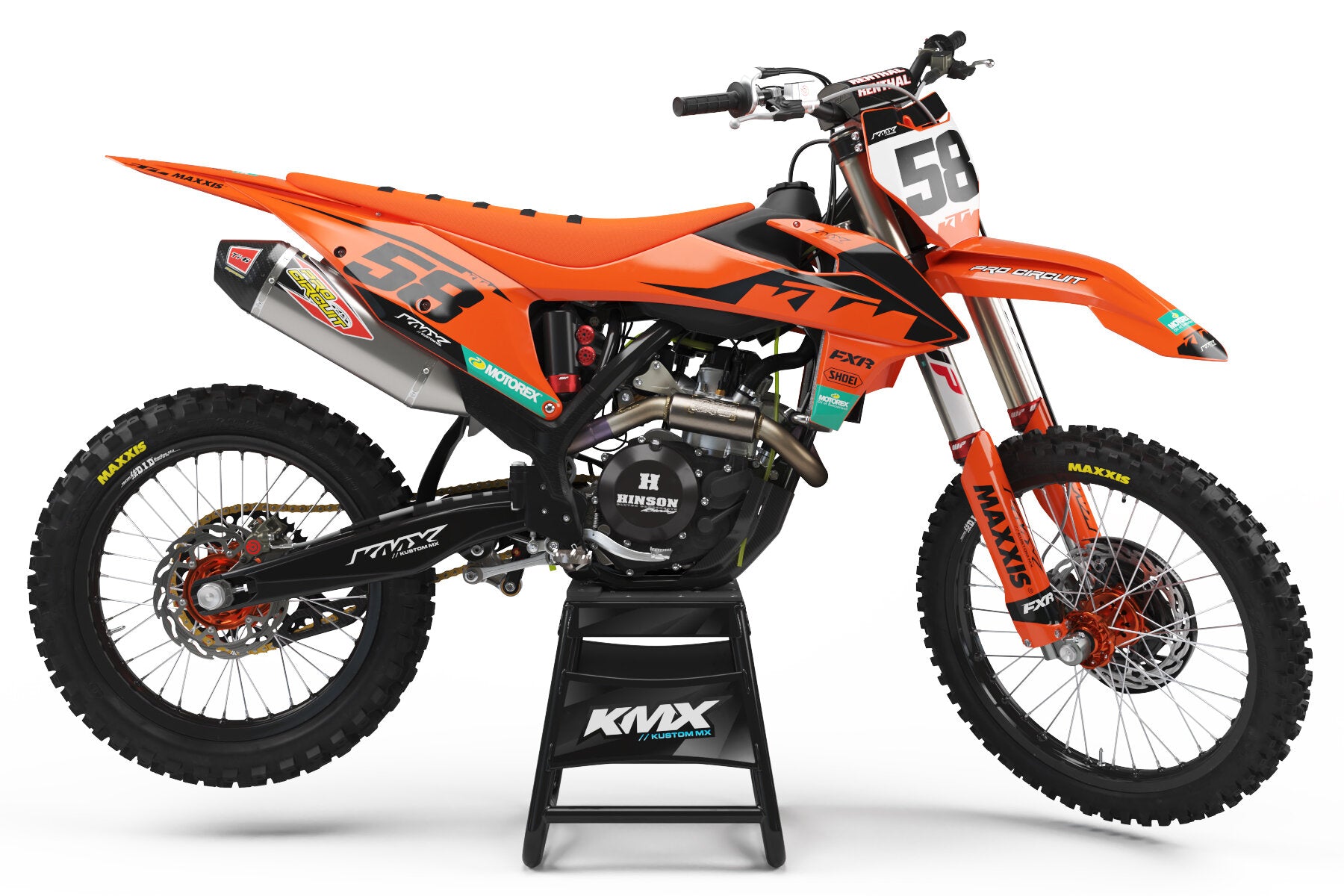 SLASH KTM Graphics Kit – KustomMX