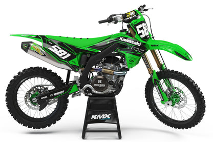 COMBAT Kawasaki Graphics Kit