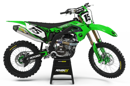 SWAY GREEN Kawasaki Graphics Kit