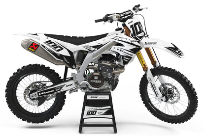 TORQUE WHITE Kawasaki Graphics Kit