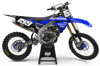 VICTORY BLUE Yamaha Graphics Kit